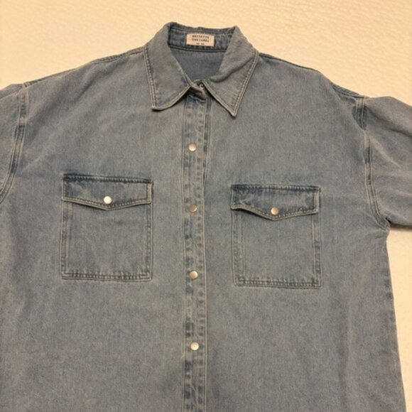 Brunette the Label Shania Denim Jacket Size S/M - Picture 2 of 7